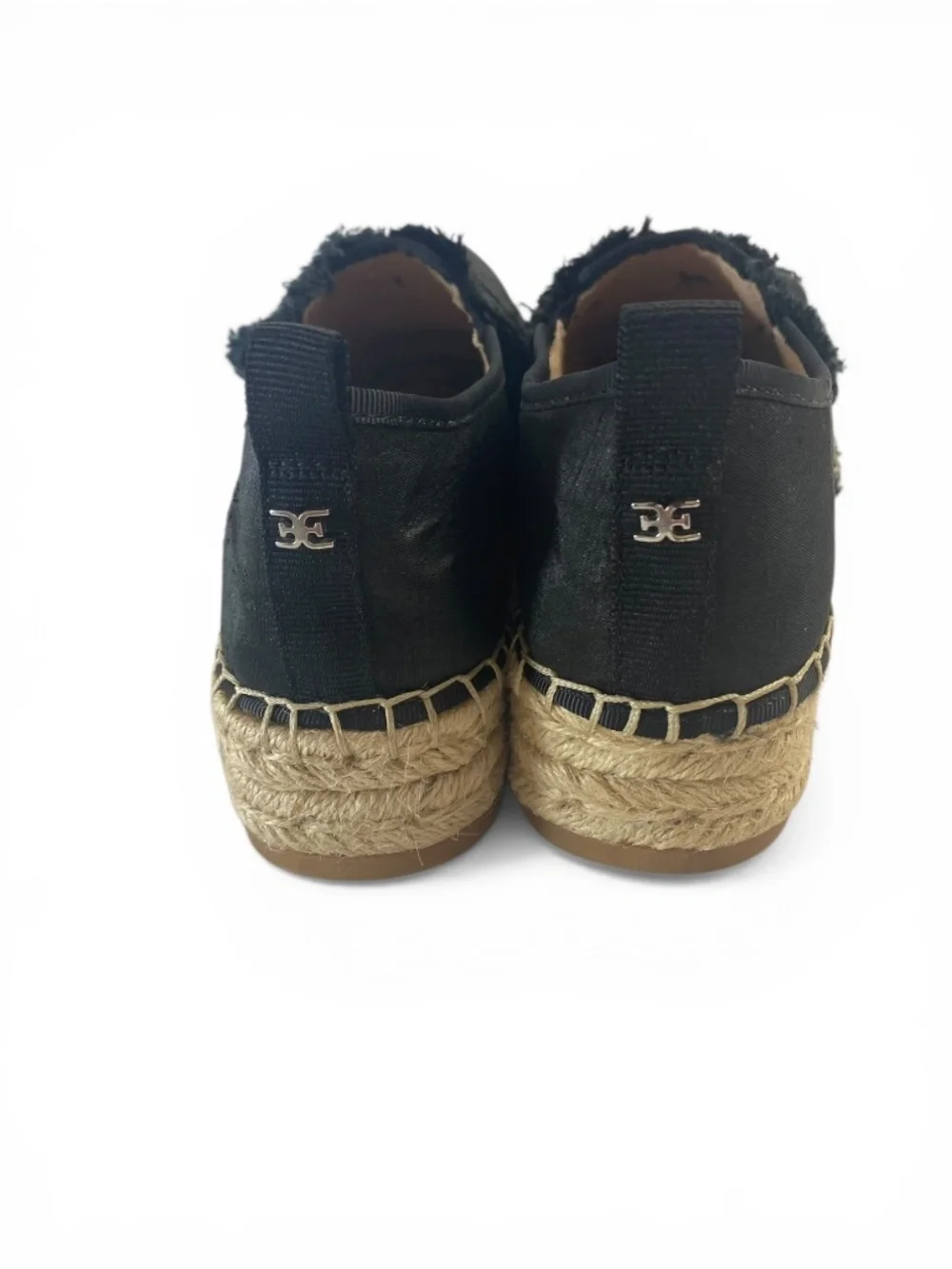 Sam Edelman Cabrera Platform Espadrille Slip-On in Black Size 8